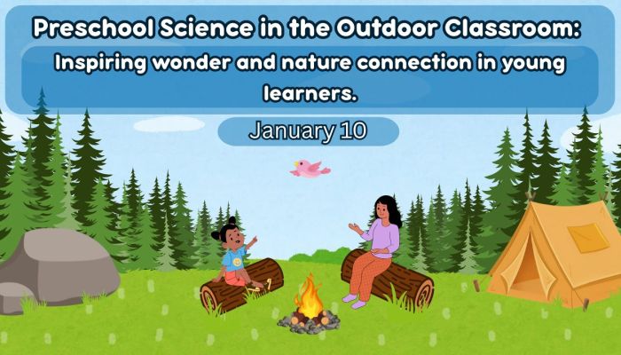 Children around a Campfire 